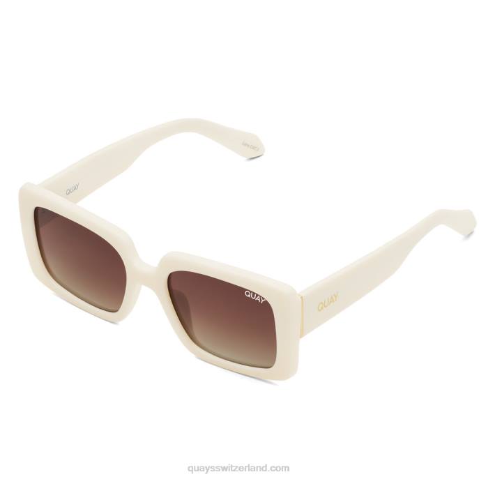 Quays Switzerland - totale Stimmung 00HB609 knochen/braun polarisiertQuay