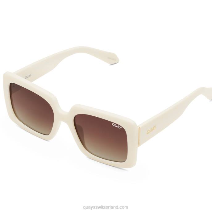 Quays Switzerland - totale Stimmung 00HB930 knochen/braun polarisiertQuay