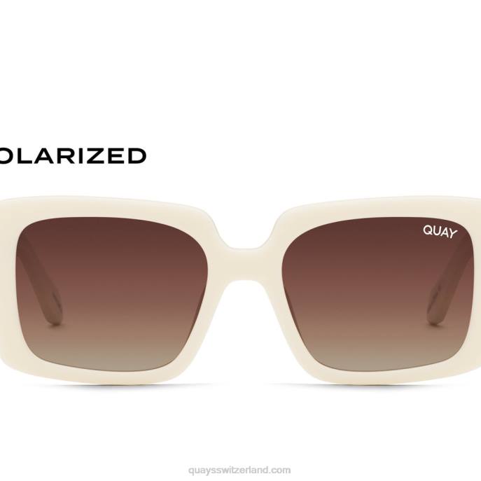 totale Stimmung 00HB931 knochen/braun polarisiertQuay - Quay brille