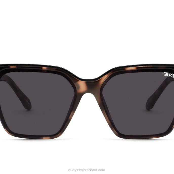 aufleveln 00HB1049 milchschildkröte/schwarzQuay - Quay brille