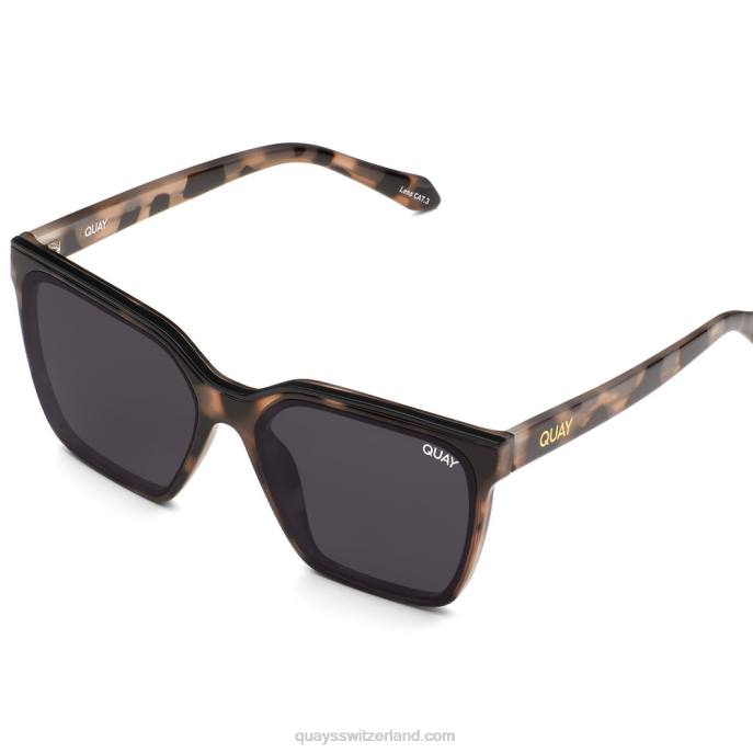 aufleveln 00HB1049 milchschildkröte/schwarzQuay - Quay brille