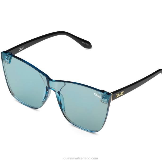 durchkommen 00HB1025 Schwarz BlauQuay - Quay brille