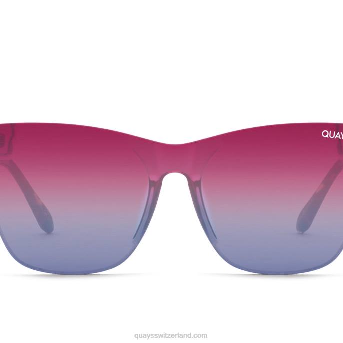durchkommen 00HB1028 Schildpatt/lila blauQuay - Quay brille