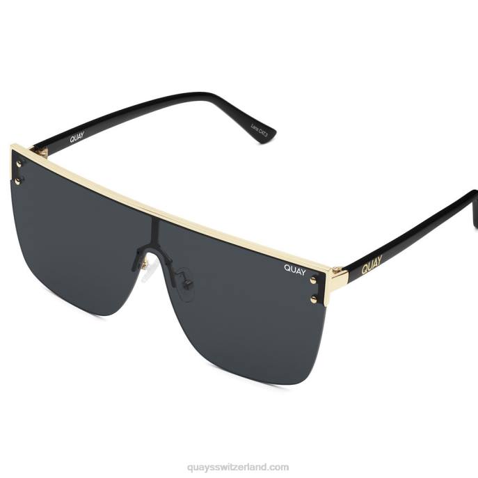 Quays Switzerland - verstopft 00HB1048 Gold/RauchQuay