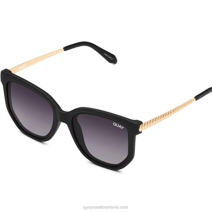 Kaffee laufen 00HB193 schwarz/rauch polarisiertQuay - Quay brille
