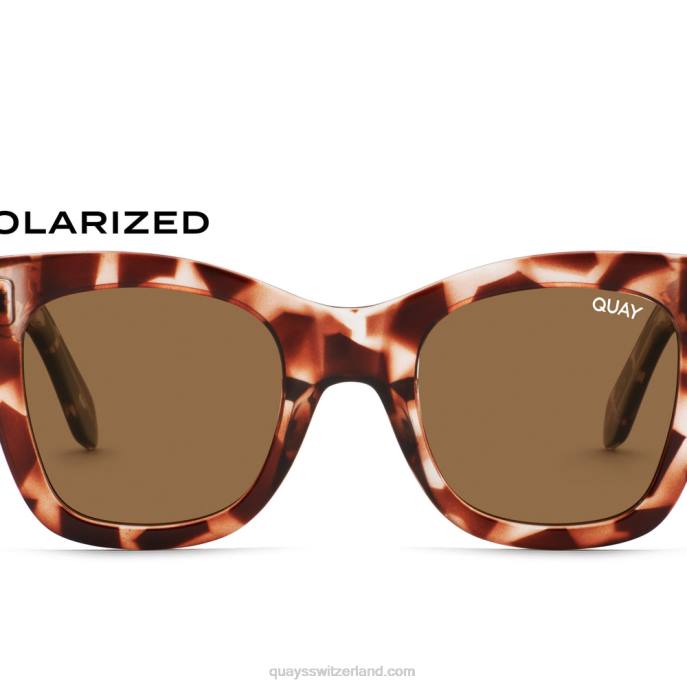 Quay sonnenbrille - nach Geschäftsschluss 00HB191 schildpatt/braun polarisiertQuay