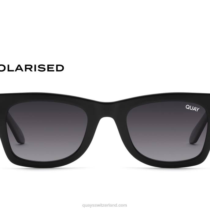 Quay sonnenbrille - Bewegungen machen 00HB1014 schwarz/rauch polarisiertQuay