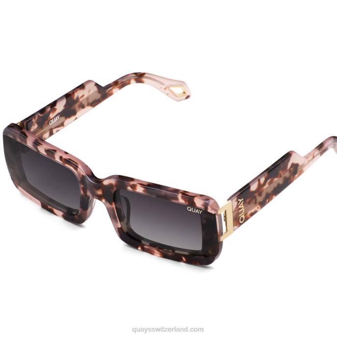 Neues Geld 00HB1016 rosa Schildpatt/Rauch polarisiertQuay - Quay brille