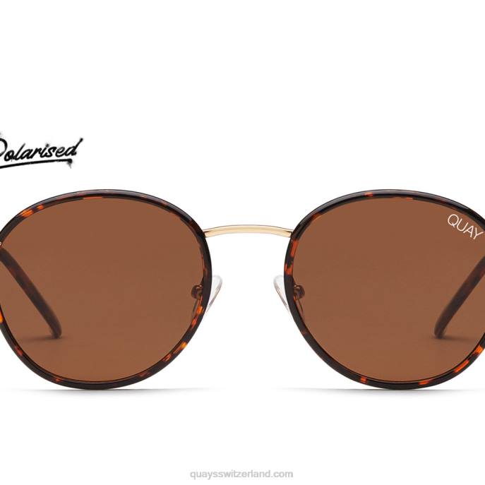 Quay sonnenbrille - Omen 00HB1020 schildpatt/braun polarisiertQuay
