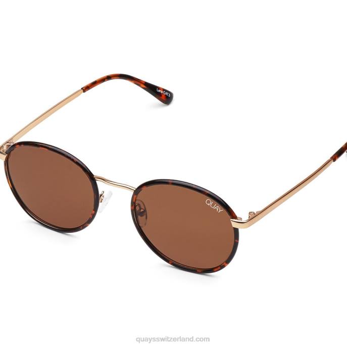 Quay sonnenbrille - Omen 00HB1020 schildpatt/braun polarisiertQuay
