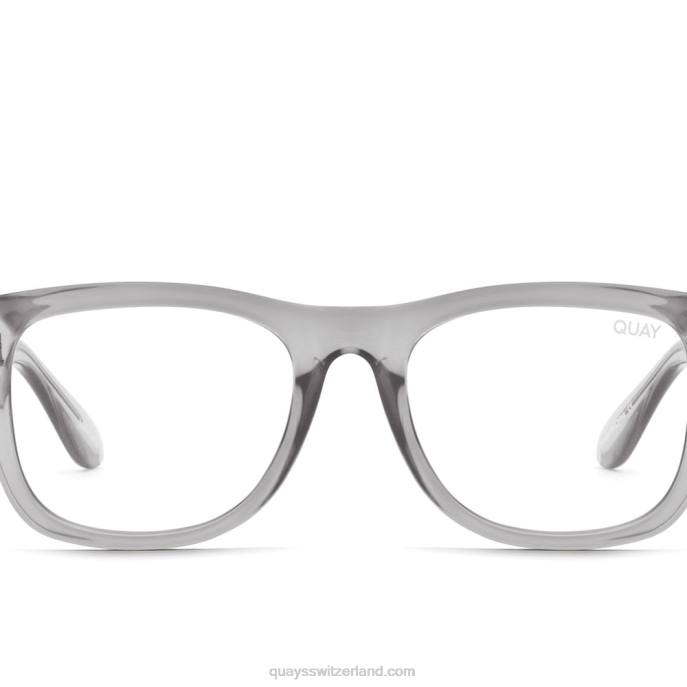 Quay sonnenbrille - Basis berühren 00HB703 grau/klarbltQuay