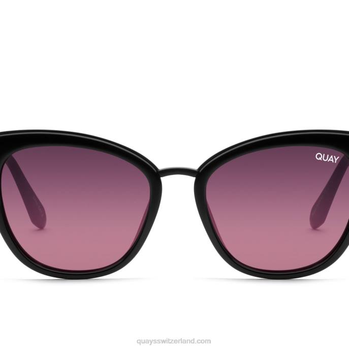 Quays Switzerland - Honig 00HB990 schwarz/rosaQuay
