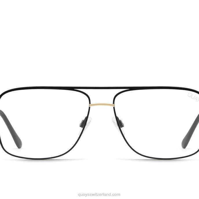 Quay sonnenbrille - Plakatjunge mini 00HB700 blkgld/clrbltQuay