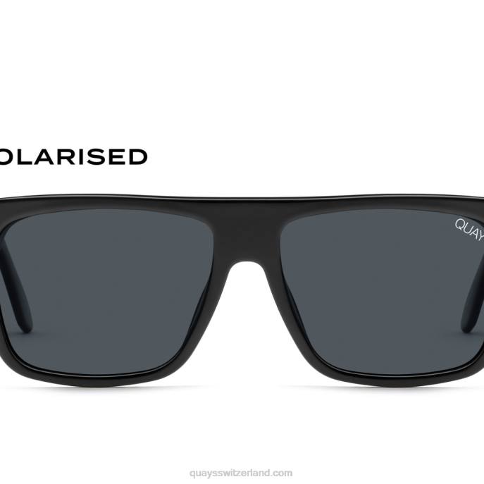 Spitzenreiter 00HB630 schwarz/rauch polarisiertQuay - Quay brille