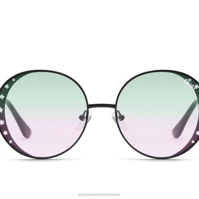 Sterne sehen 00HB669 schwarz/grnpnkQuay - Quay brille
