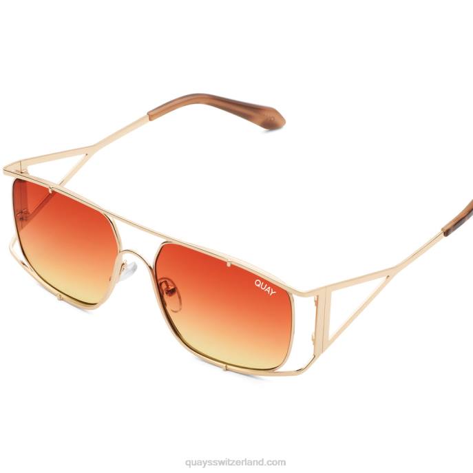 böses verhalten 00HB681 gold/orange gelbQuay - Quay brille