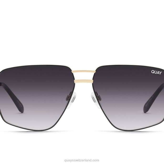 der nächster bitte 00HB645 Schwarzgold/RauchQuay - Quay brille