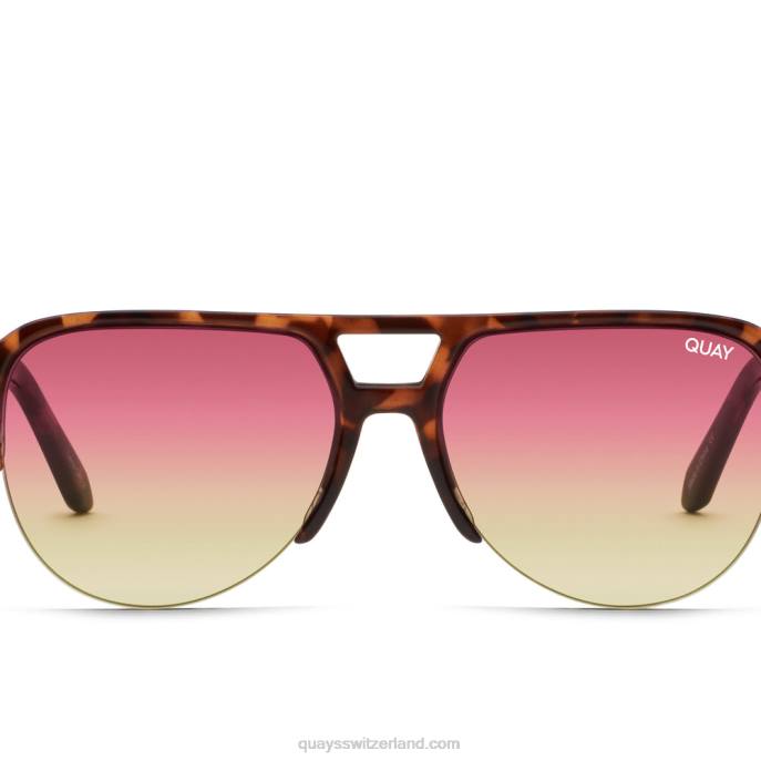 hinein 00HB660 Schildkröte/KoralleQuay - Quay brille