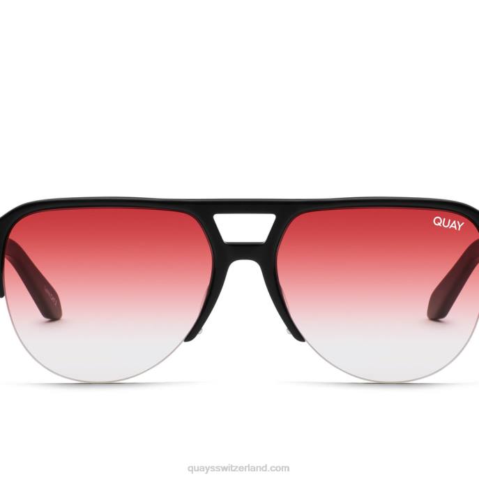 Quay sonnenbrille - hinein 00HB661 schwarz/lilaQuay