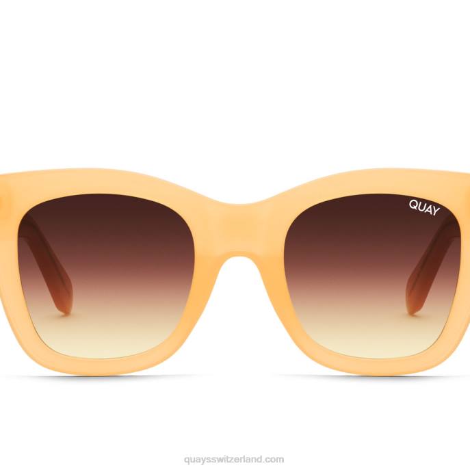 nach Geschäftsschluss 00HB675 gelb/braun gelbQuay - Quay brille