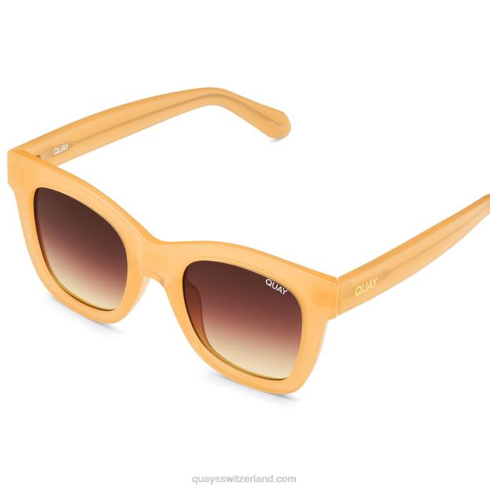 nach Geschäftsschluss 00HB675 gelb/braun gelbQuay - Quay brille