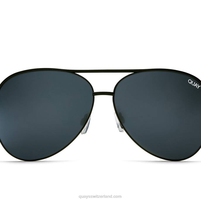 Quay sonnenbrille - vivienne 00HB977 schwarzer RauchQuay
