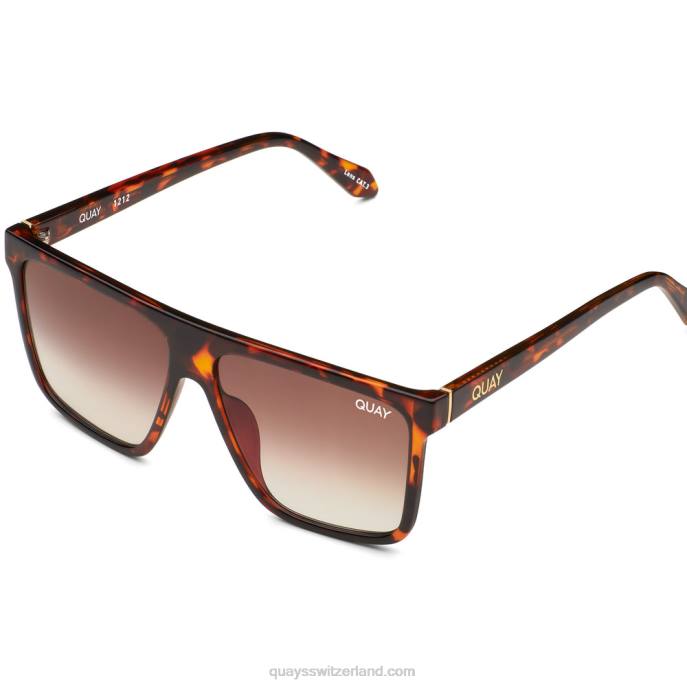 Quay sonnenbrille - Dämmerung rx 00HB203 schildpatt/braun rxQuay