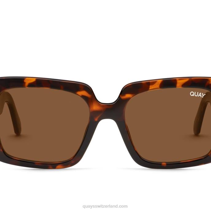 Gesamtstimmung rx 00HB253 schildpatt/braun rxQuay - Quay brille