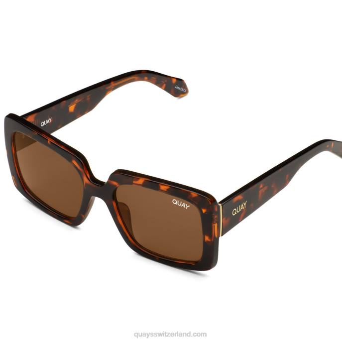 Gesamtstimmung rx 00HB253 schildpatt/braun rxQuay - Quay brille