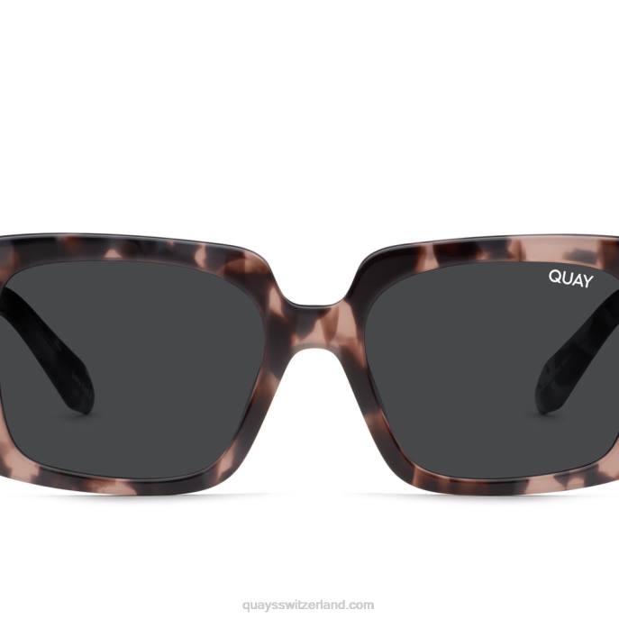Quay sonnenbrille - Gesamtstimmung rx 00HB254 milchschildkröte/rauch rxQuay