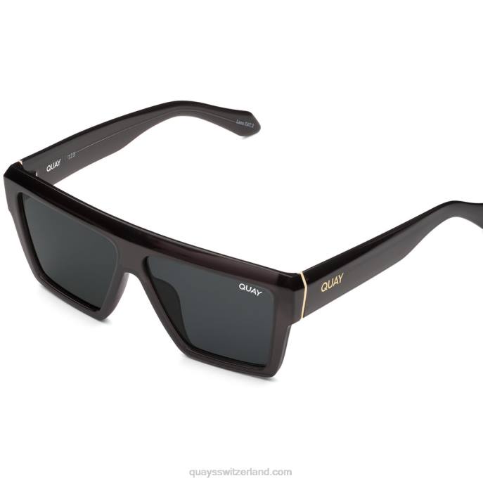 Quay sonnenbrille - Grundlinie rx 00HB284 schwarz/rauch rxQuay