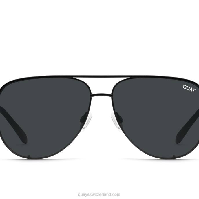 High-Key-Empfang 00HB217 schwarz/rauch rxQuay - Quay brille