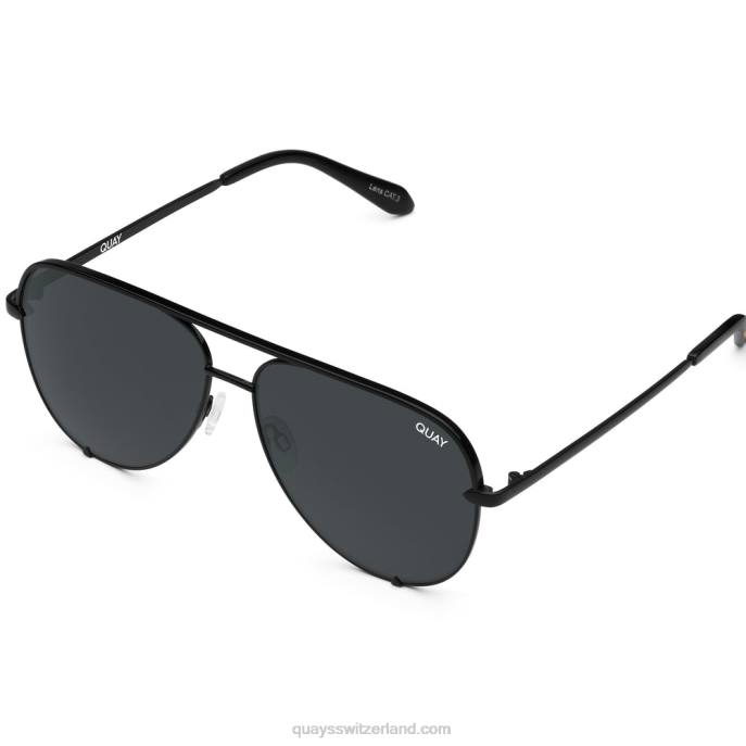 High-Key-Empfang 00HB217 schwarz/rauch rxQuay - Quay brille