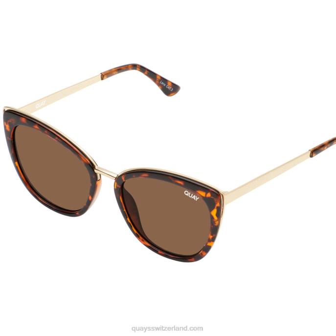 Quay sonnenbrille - Honig rx 00HB263 schildpatt/braun rxQuay