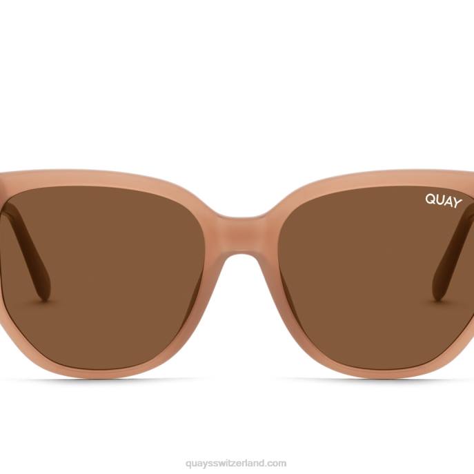 Kaffee laufen rx 00HB211 hafer/braun rxQuay - Quay brille