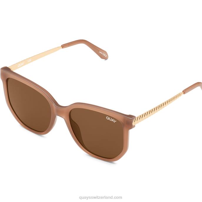 Kaffee laufen rx 00HB211 hafer/braun rxQuay - Quay brille