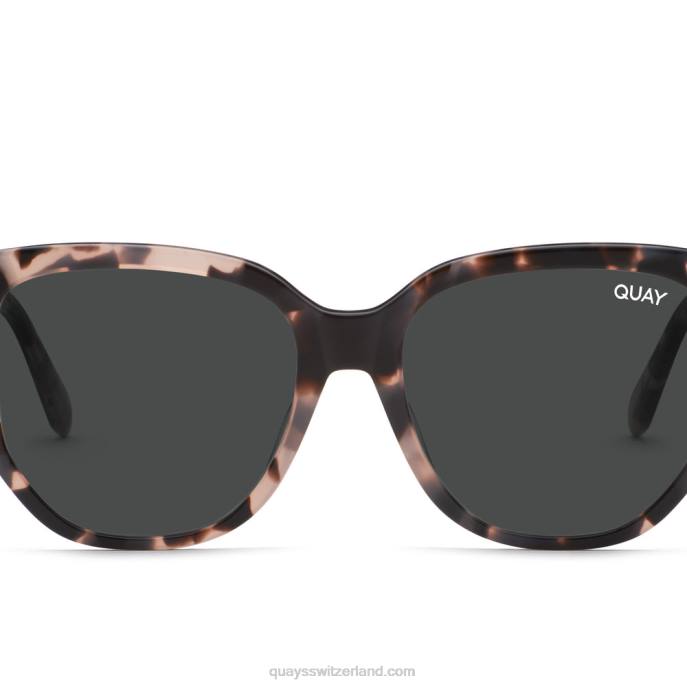Quay sonnenbrille - Kaffee laufen rx 00HB212 milchschildkröte/rauch rxQuay