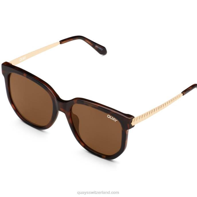 Kaffee laufen rx 00HB214 schildpatt/braun rxQuay - Quay brille