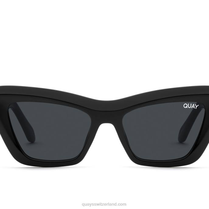 Quay sonnenbrille - auf dem radio rx 00HB260 schwarz/rauch rxQuay