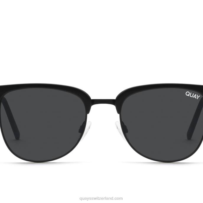 Quay sonnenbrille - ausweichender Empfang 00HB269 mattschwarz/rauch rxQuay