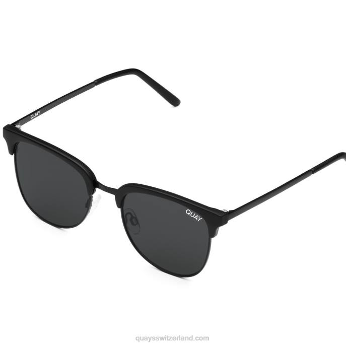 Quay sonnenbrille - ausweichender Empfang 00HB269 mattschwarz/rauch rxQuay