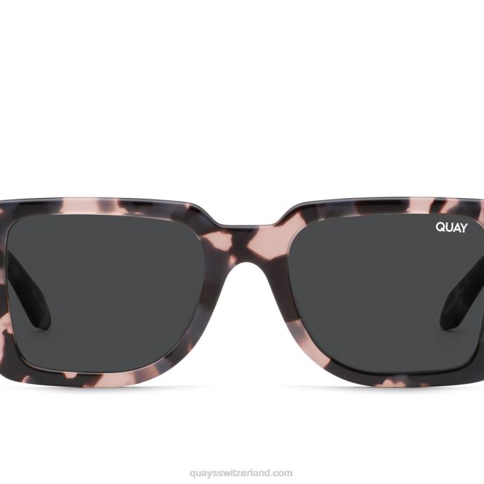 Quay sonnenbrille - empfang nicht stören 00HB287 milchschildkröte/rauch rxQuay