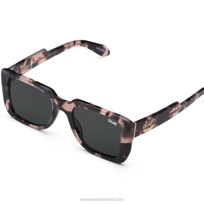 Quay sonnenbrille - empfang nicht stören 00HB287 milchschildkröte/rauch rxQuay