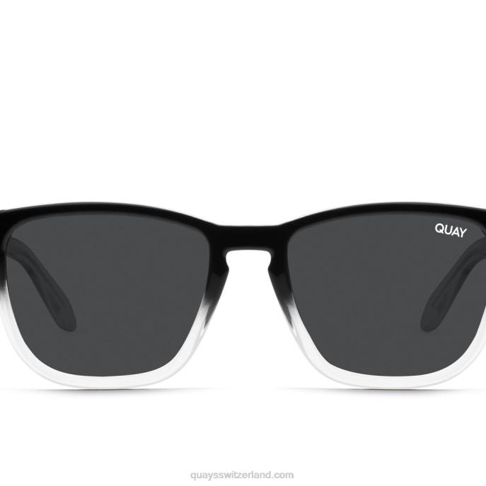 fest verdrahteter Empfang 00HB280 schwarz klar/rauch rxQuay - Quay brille