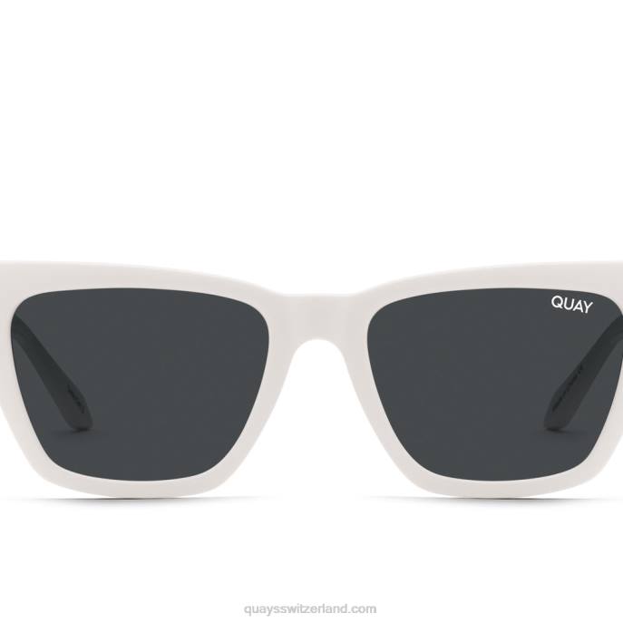 geben Sie das Sagen rx 00HB241 weiß/rauch rxQuay - Quay brille