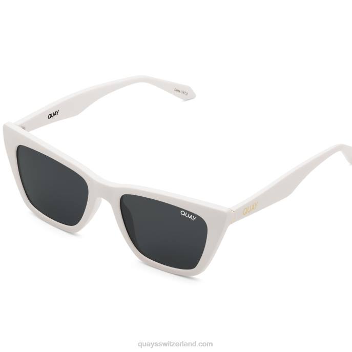 geben Sie das Sagen rx 00HB241 weiß/rauch rxQuay - Quay brille