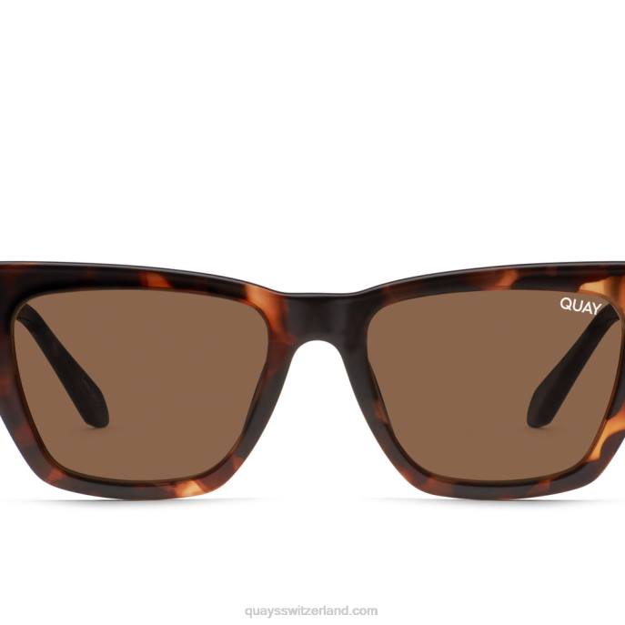 Quay sonnenbrille - geben Sie das Sagen rx 00HB242 schildpatt/braun rxQuay