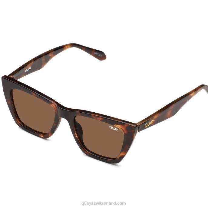 Quay sonnenbrille - geben Sie das Sagen rx 00HB242 schildpatt/braun rxQuay
