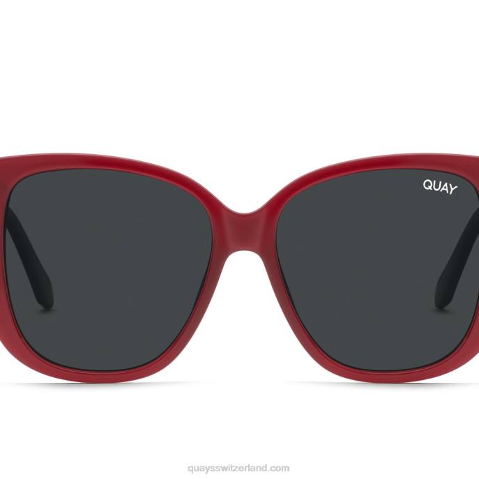 Quay sonnenbrille - immer nach rx 00HB248 milchiges Gewürz/Rauch rxQuay