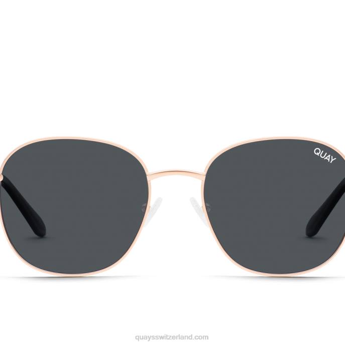 Quay sonnenbrille - jezabell rx 00HB227 gold/rauch rxQuay